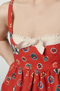 Maeve Sleeveless Layered Babydoll Romper
