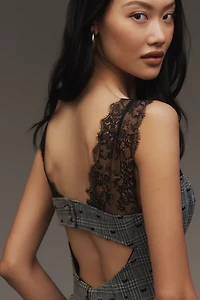 Maeve V-Neck Lacy Romper
