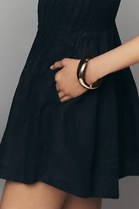 By Anthropologie Linen Pintuck Romper