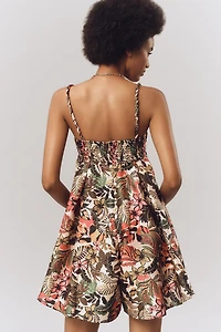 Hutch Bustier Printed Romper