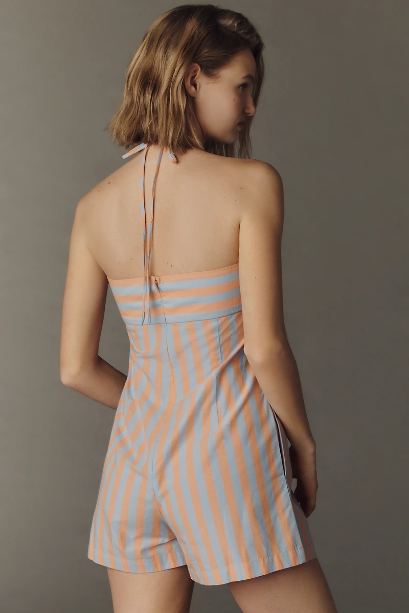 Saylor Arella Halter Romper