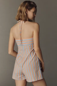 Saylor Arella Halter Romper