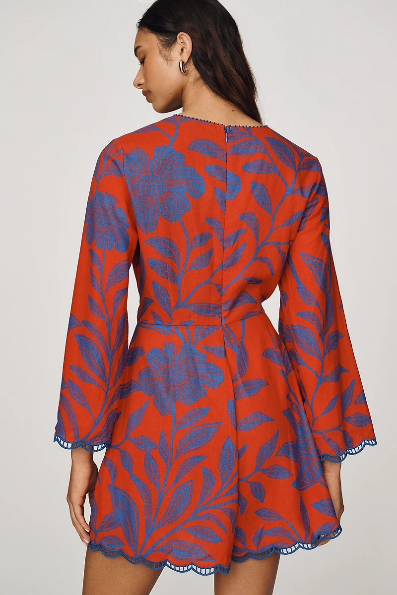 Farm Rio x Anthropologie Floral Romper