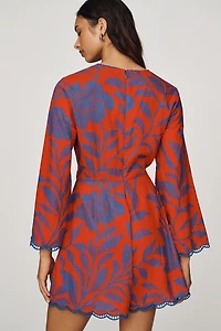 Farm Rio x Anthropologie Floral Romper