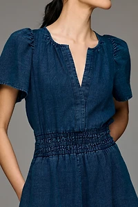 The Somerset Romper: Denim Edition