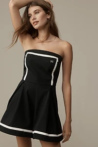 Maeve Strapless Cotton Romper