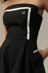 Maeve Strapless Cotton Romper