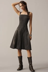 Pilcro Denim Midi Jumpsuit