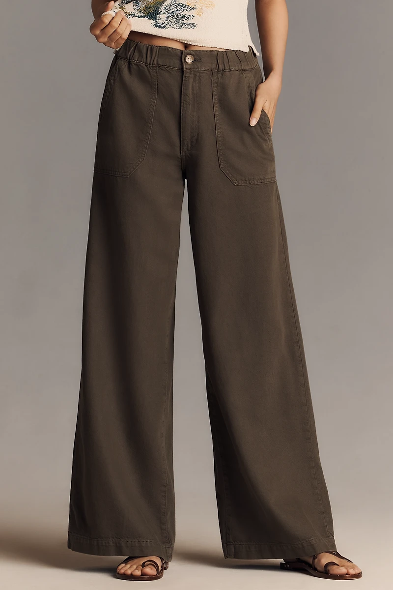 PAIGE Rumi High-Rise Wide-Leg Pants