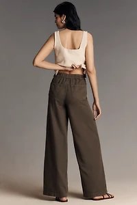 PAIGE Rumi High-Rise Wide-Leg Pants