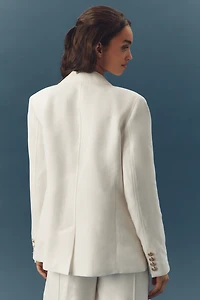 PAIGE Reign Linen Blend Blazer