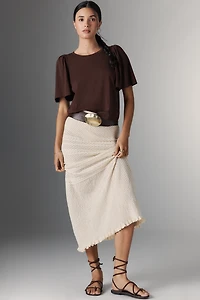 PAIGE Sigrid Crop Tee