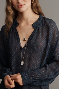 PAIGE Bibiana Long-Sleeve Blouse