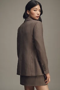 PAIGE Quentin Houndstooth Blazer
