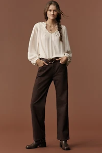 PAIGE Milani Raglan-Sleeve Blouse