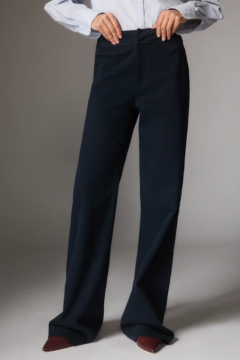 PAIGE Leenah High-Rise Wide-Leg Jeans