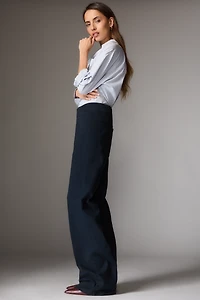 PAIGE Leenah High-Rise Wide-Leg Jeans