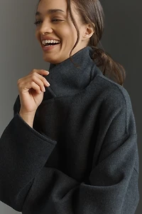 PAIGE Connery Wool-Blend Long Coat