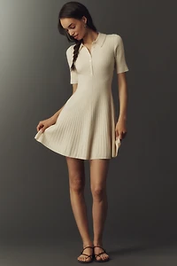PAIGE Ollie Collared Mini Dress