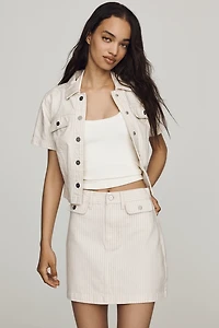 PAIGE Janelle Stripe Skirt