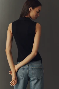 PAIGE Vesta Collared Tank