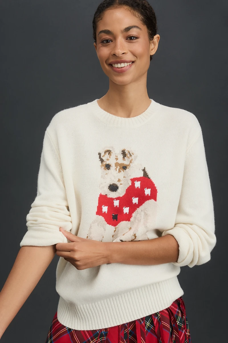 Rowing Blazers Cashmere Blend Terrier Oversized Sweater