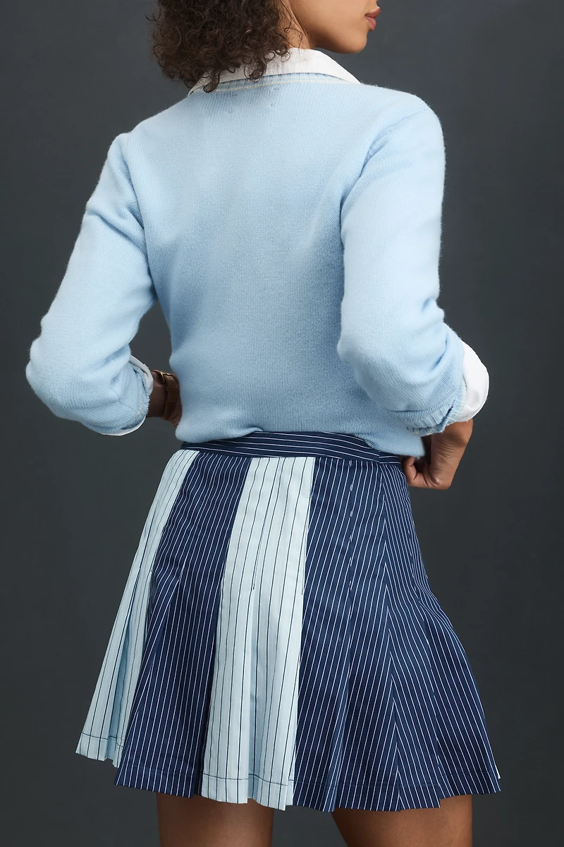 Rowing Blazers Pleated Mini Skirt