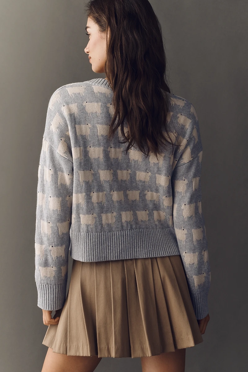 Rowing Blazers Warm & Wonderful Diana Cotton Sheep Sweater