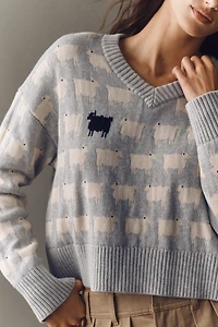 Rowing Blazers Warm & Wonderful Diana Cotton Sheep Sweater