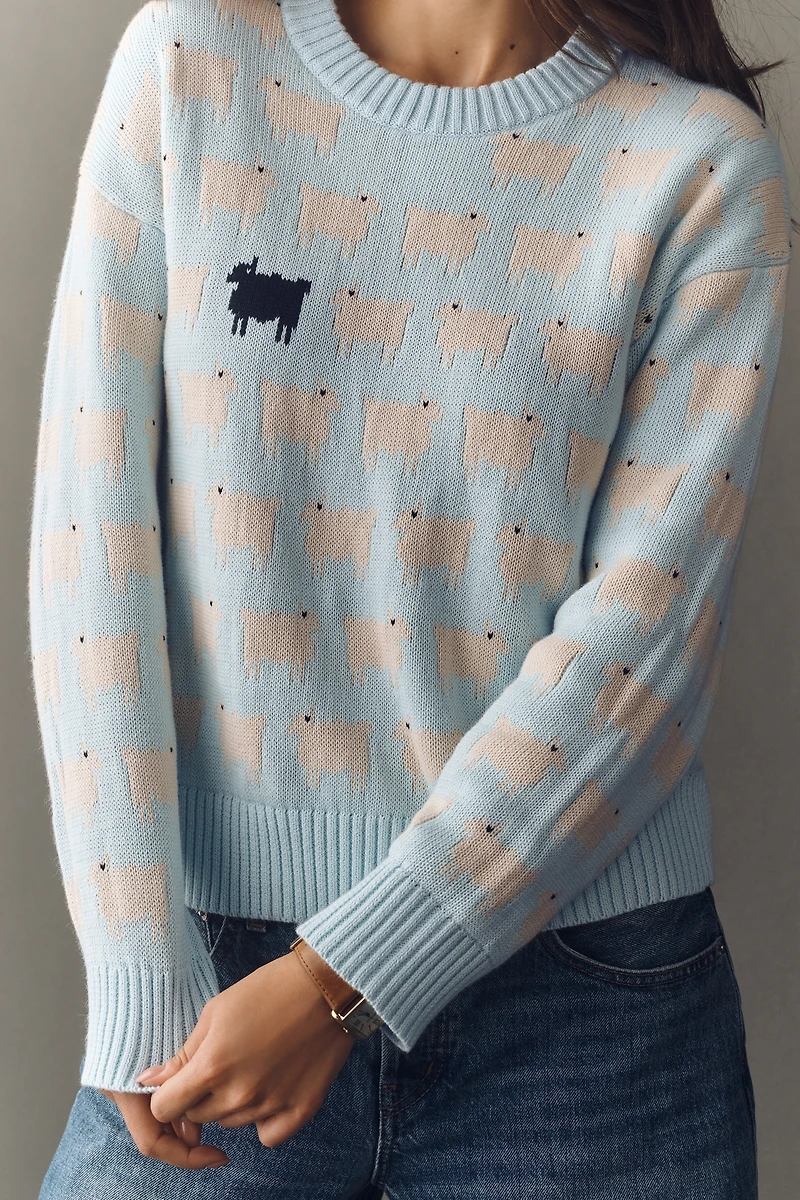 Rowing Blazers Warm & Wonderful Black Sheep Sweater