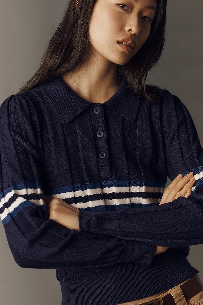 Rowing Blazers Collared Long-Sleeve Pullover