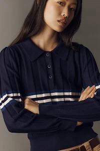 Rowing Blazers Collared Long-Sleeve Pullover