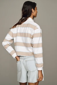 Rowing Blazers Striped Organic Cotton Rugby Shirt