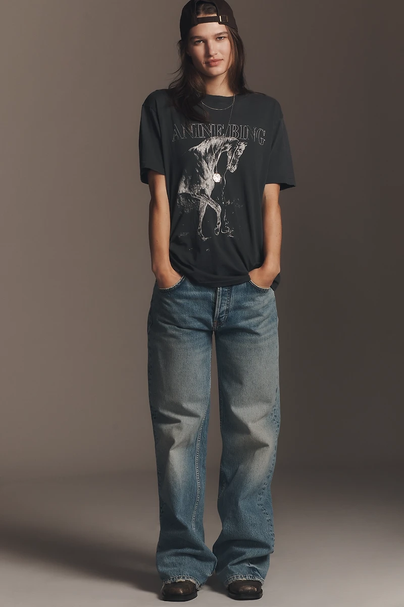 Anine Bing Lili Horse Graphic Tee