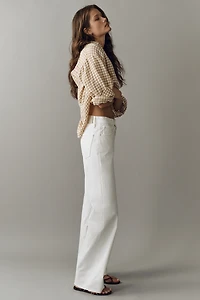 Anine Bing Hugh High-Rise Wide-Leg Jeans