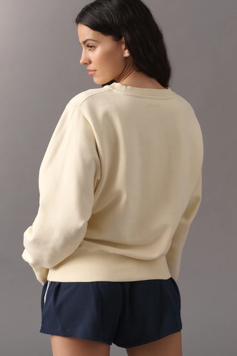 Anine Bing Harry Shrunken Sweatshirt