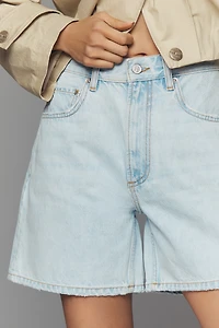 Anine Bing Delaney Denim Shorts