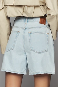 Anine Bing Delaney Denim Shorts