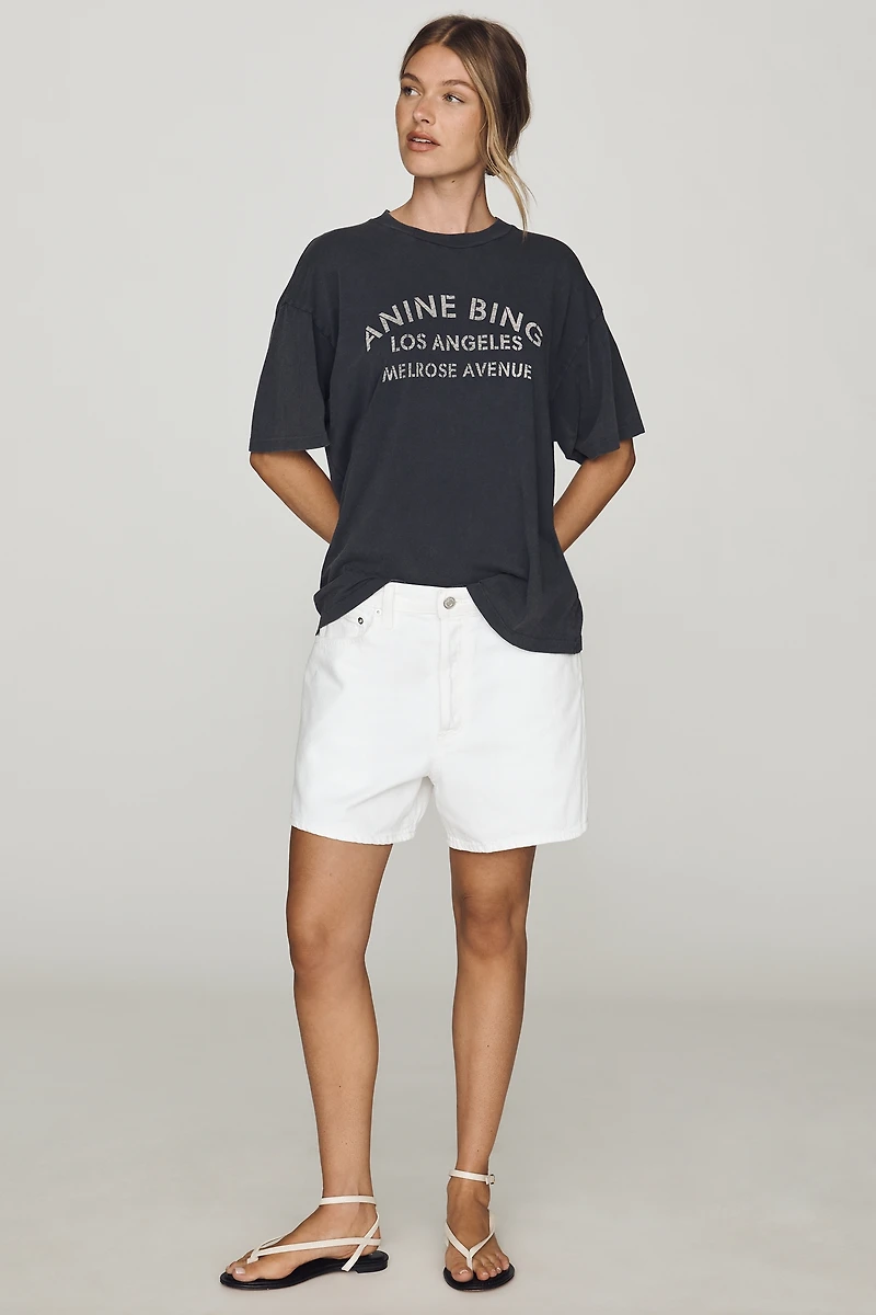 Anine Bing Melrose Stencil Tee