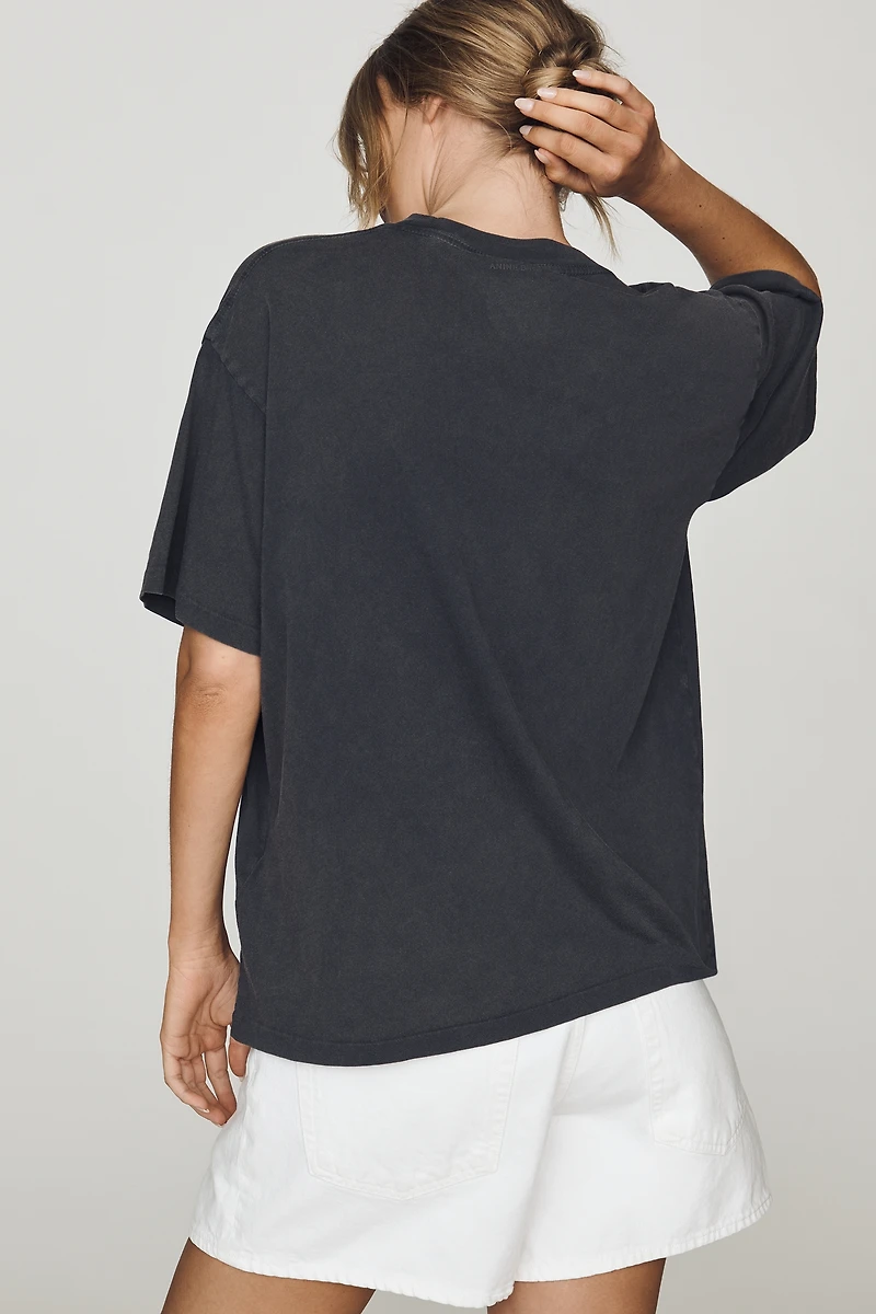 Anine Bing Melrose Stencil Tee