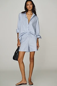 Anine Bing Ramy Drawstring Shorts