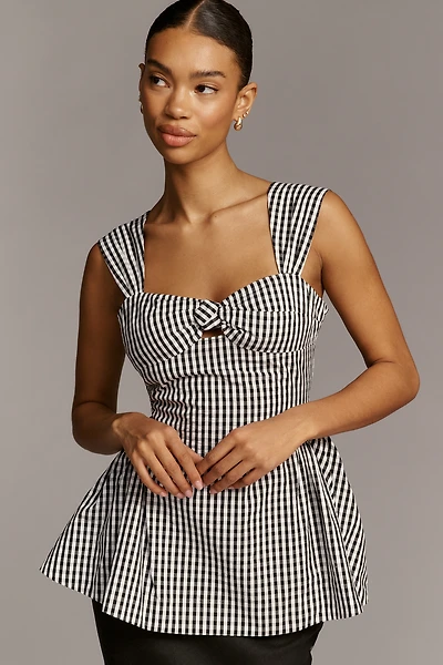 Faithfull The Brand Lucia Peplum Top