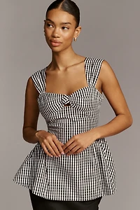 Faithfull The Brand Lucia Peplum Top