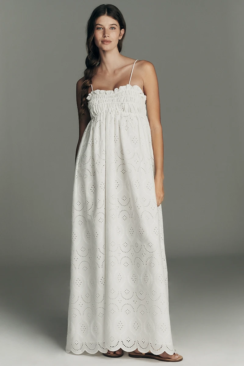 Faithfull The Brand Etta Sleeveless Empire Maxi Dress