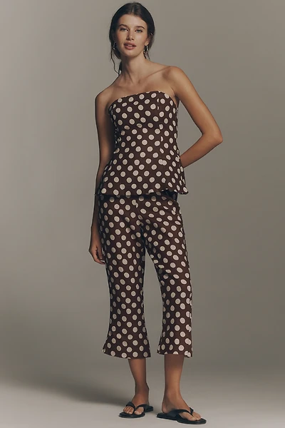 Faithfull The Brand Valeria Linen Capri Pants