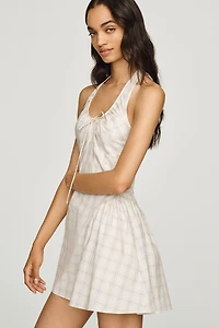 Faithfull Lola 100% Cotton Mini Dress