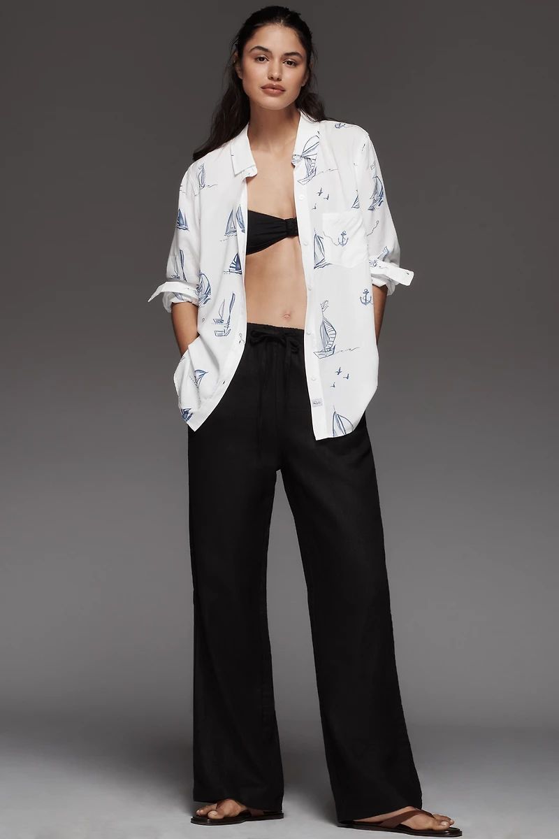 Rails Kathryn Sailboat Buttondown Shirt