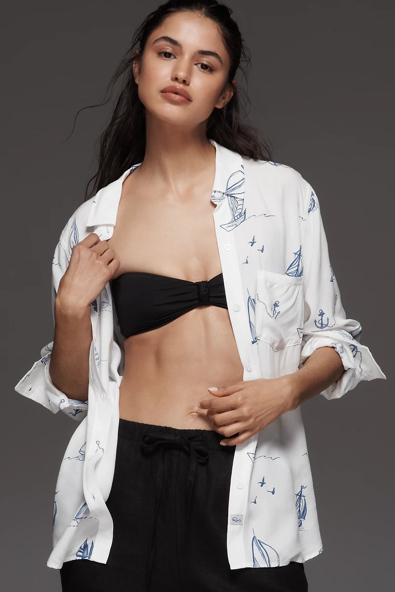 Rails Kathryn Sailboat Buttondown Shirt