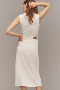 Rails Westwood Sleeveless Denim Slim Midi Dress