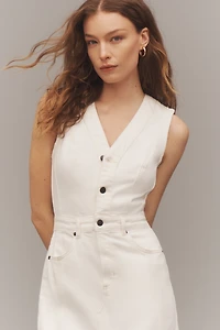 Rails Westwood Sleeveless Denim Slim Midi Dress